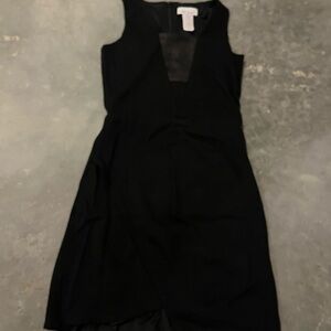 BB Dakota Black Sleeveless Mini Dress